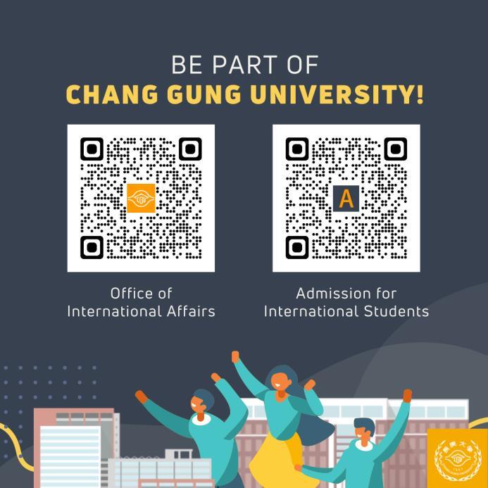 QR code for overseas students’ application for admission and enquiry of administrative resources