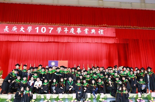 Due to changes in the academic system, two batches of students from the School of Medicine graduated this year